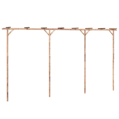 Pergola in BambÃƒÆ’Ã‚Â¹ 385x40x205 cm