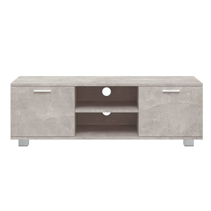Mobile per TV Grigio Cemento 120x40,5x35 cm Legno Multistrato