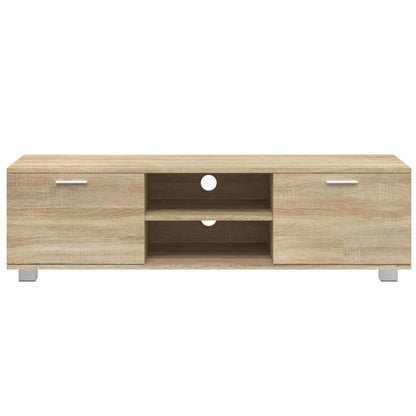 Mobile per TV Rovere Sonoma 140x40,5x35 cm Legno Multistrato