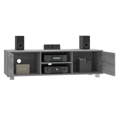 Mobile TV Grigio Sonoma 140x40,5x35 cm in Legno Multistrato