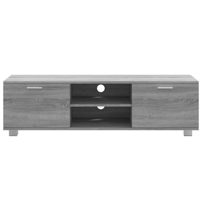 Mobile TV Grigio Sonoma 140x40,5x35 cm in Legno Multistrato