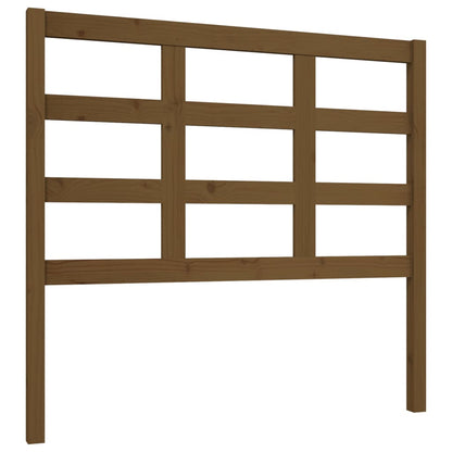 Testiera per Letto ambra 105,5x4x100 cm Legno Massello di Pino