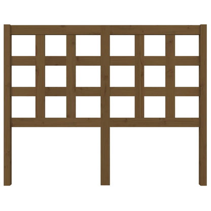 Testiera per Letto ambra 125,5x4x100 cm Legno Massello di Pino