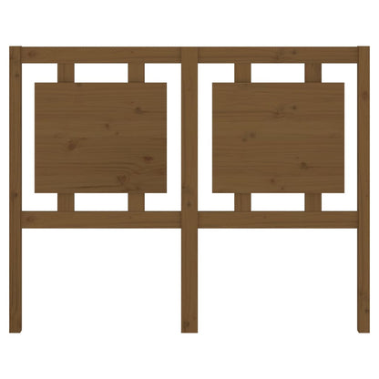 Testiera per Letto ambra 125,5x4x100 cm Legno Massello di Pino