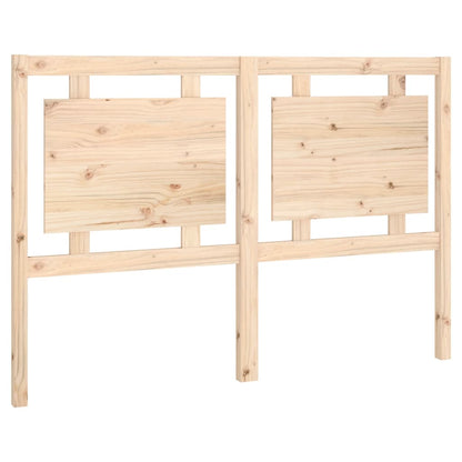 Testiera per Letto 145,5x4x100 cm in Legno Massello di Pino