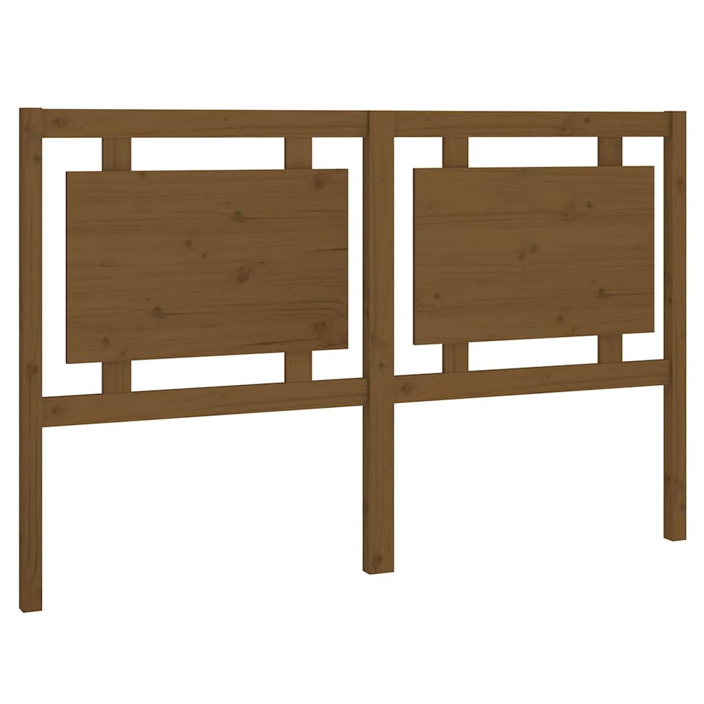 Testiera per Letto ambra 155,5x4x100 cm Legno Massello di Pino