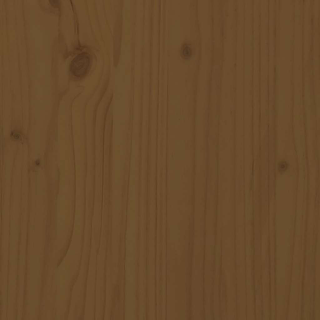 Testiera per Letto ambra 155,5x4x100 cm Legno Massello di Pino