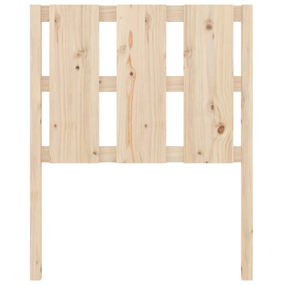 Testiera per Letto 80,5x4x100 cm in Legno Massello di Pino