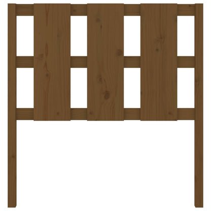 Testiera per Letto ambra 105,5x4x100 cm Legno Massello di Pino