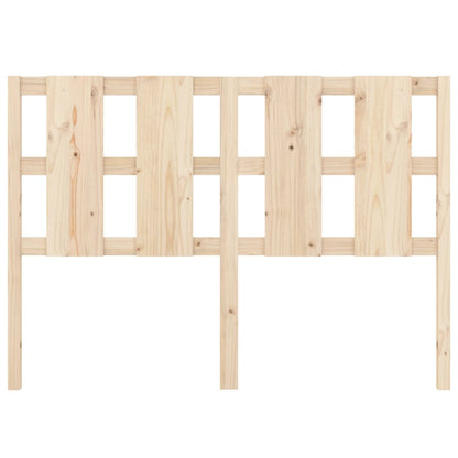 Testiera Letto 125,5x4x100 cm in Legno Massello di Pino