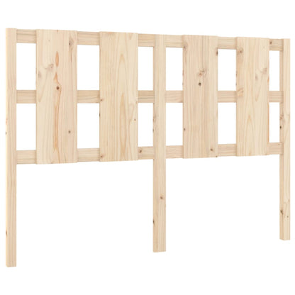 Testiera per Letto 140,5x4x100 cm Legno Massello di Pino
