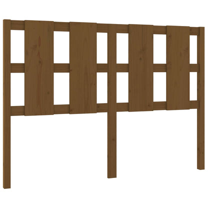 Testiera per Letto ambra 140,5x4x100 cm Legno Massello di Pino