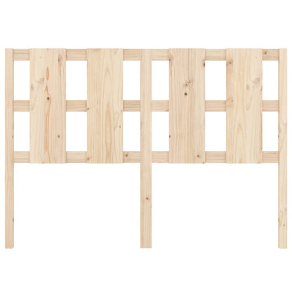 Testiera per Letto 145,5x4x100 cm Legno Massello di Pino
