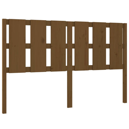 Testiera per Letto ambra 155,5x4x100 cm Legno Massello di Pino