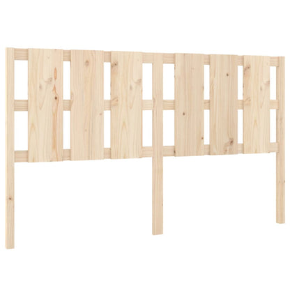 Testiera per Letto 165,5x4x100 cm Legno Massello di Pino