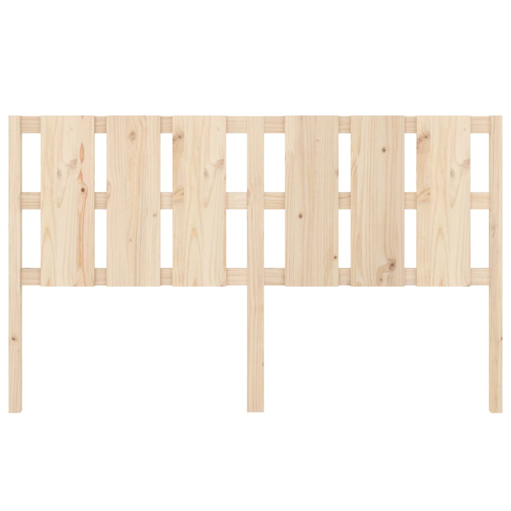 Testiera per Letto 165,5x4x100 cm Legno Massello di Pino