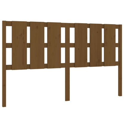 Testiera per Letto ambra 165,5x4x100 cm Legno Massello di Pino