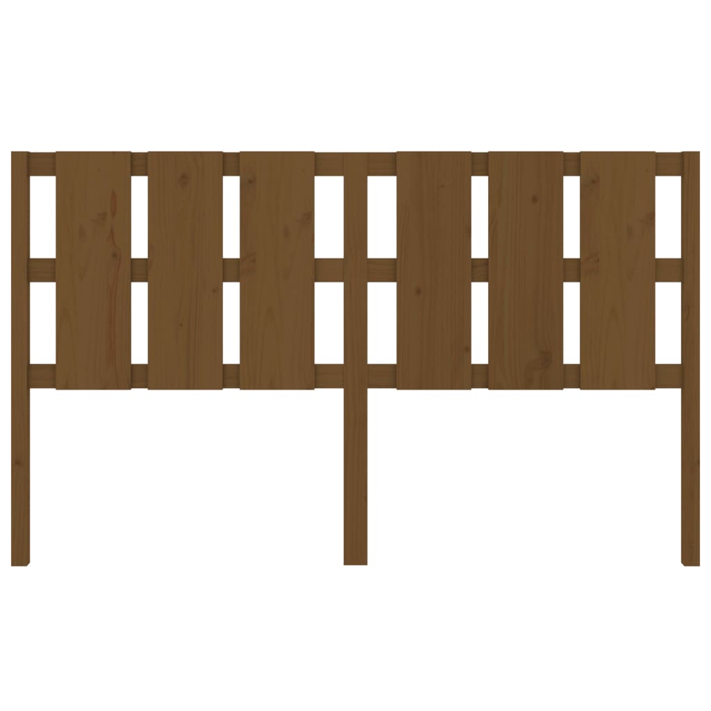 Testiera per Letto ambra 185,5x4x100 cm Legno Massello di Pino