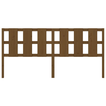 Testiera per Letto ambra 205,5x4x100 cm Legno Massello di Pino