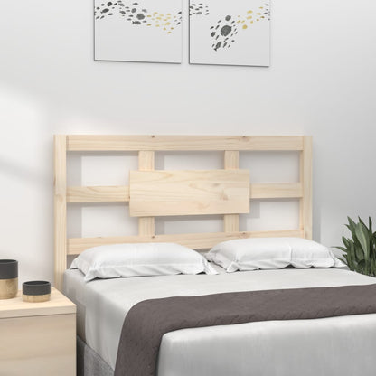 Testiera per Letto 95,5x4x100 cm Legno Massello di Pino