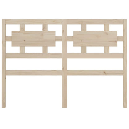 Testiera Letto 125,5x4x100 cm in Legno Massello di Pino