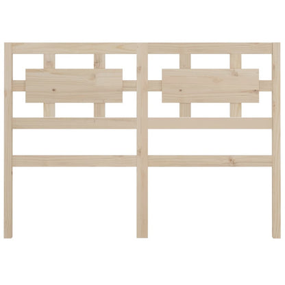 Testiera per Letto 145,5x4x100 cm Legno Massello di Pino