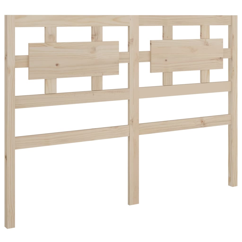 Testiera per Letto 155,5x4x100 cm Legno Massello di Pino