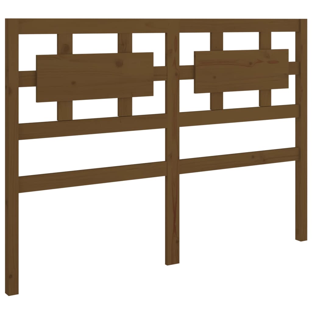 Testiera per Letto ambra 165,5x4x100 cm Legno Massello di Pino