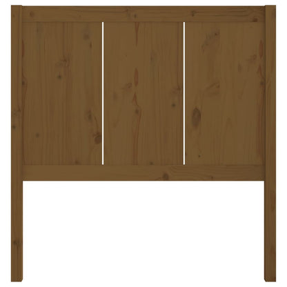 Testiera per Letto ambra 95,5x4x100cm in Legno Massello di Pino