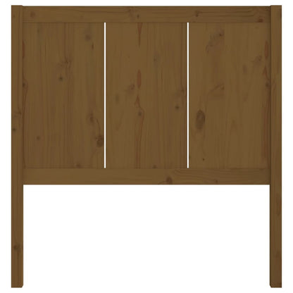 Testiera per Letto ambra 105,5x4x100 cm Legno Massello di Pino