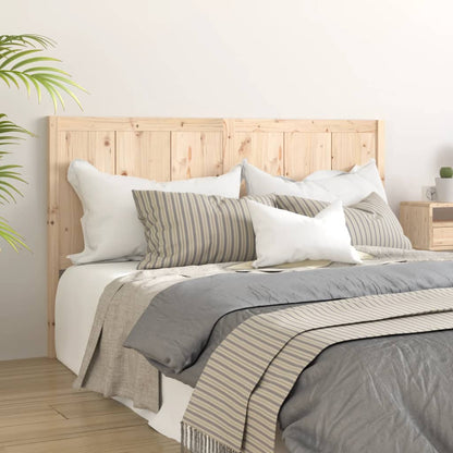 Testiera per Letto 155,5x4x100 cm in Legno Massello di Pino