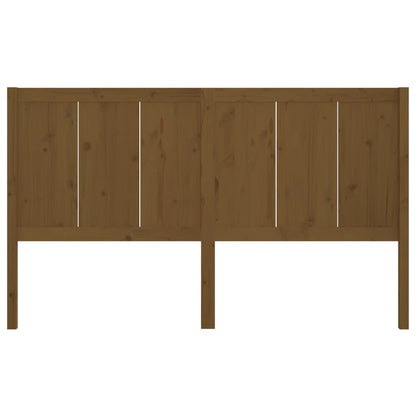 Testiera per Letto ambra 205,5x4x100 cm Legno Massello di Pino