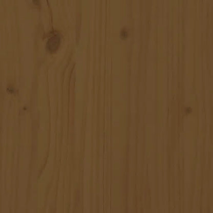 Testiera per Letto ambra 205,5x4x100 cm Legno Massello di Pino