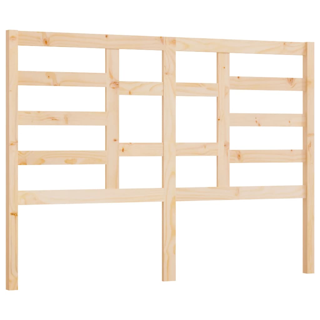 Testiera Letto 166x4x104cm in Legno Massello di Pino