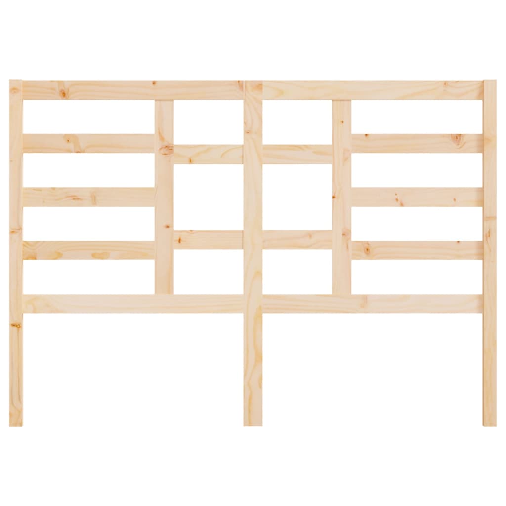 Testiera Letto 166x4x104cm in Legno Massello di Pino