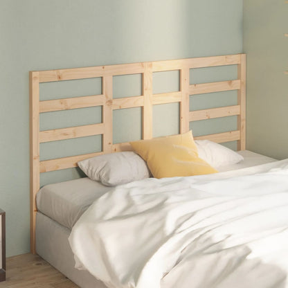 Testiera Letto 166x4x104cm in Legno Massello di Pino