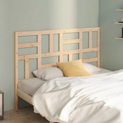 Testiera per Letto 141x4x104 cm in Legno Massello di Pino