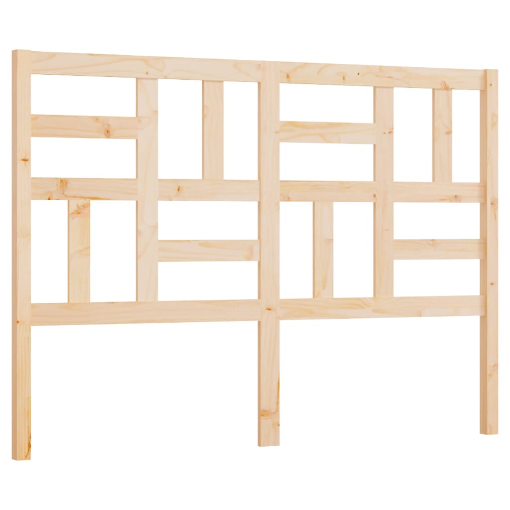 Testiera per Letto 156x4x104 cm in Legno Massello di Pino
