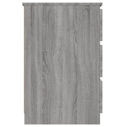 Scrivania Grigio Sonoma 140x50x77 cm in Legno Multistrato
