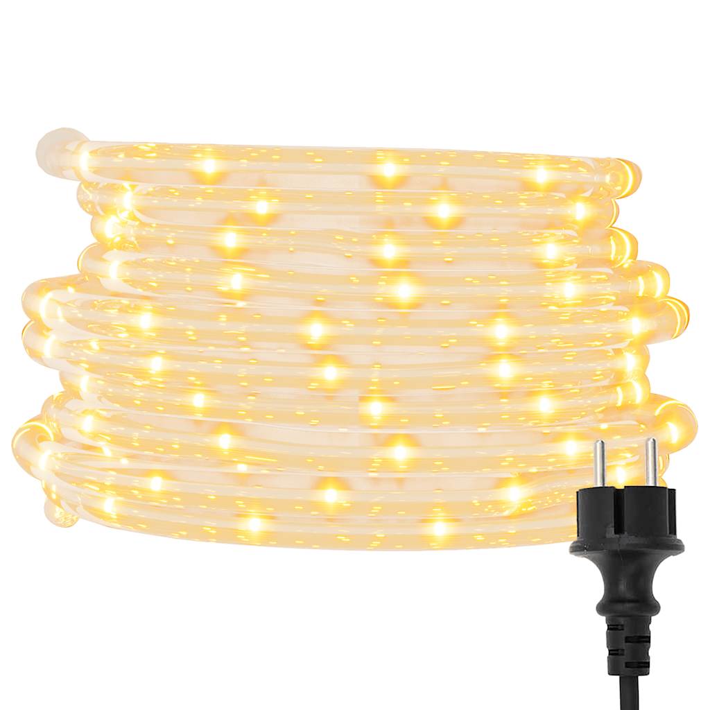 Stringa di Luci con 120 LED Bianco Caldo 5 m in PVC
