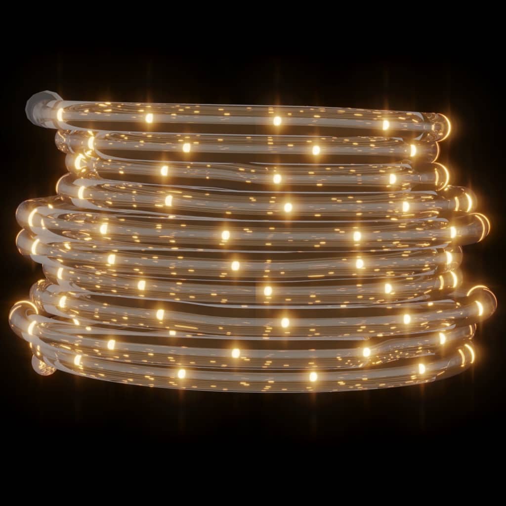 Stringa di Luci con 240 LED Bianco Caldo 10 m in PVC