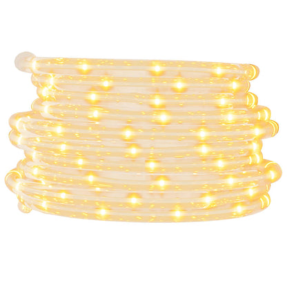 Stringa di Luci con 1200 LED Bianco Caldo 50 m in PVC