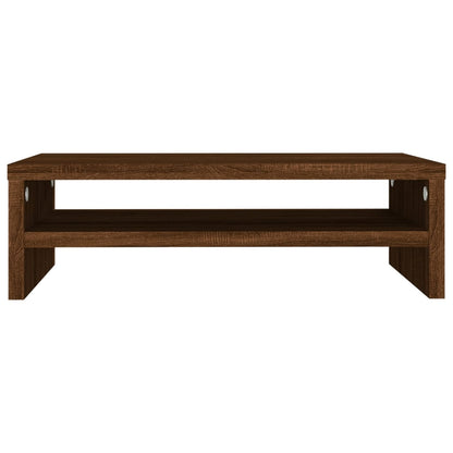 Supporto Monitor Rovere Marrone 42x24x13 cm Legno Multistrato