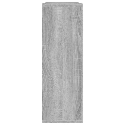 Mensola a Muro Grigio Sonoma 104x20x58,5 cm Legno Multistrato
