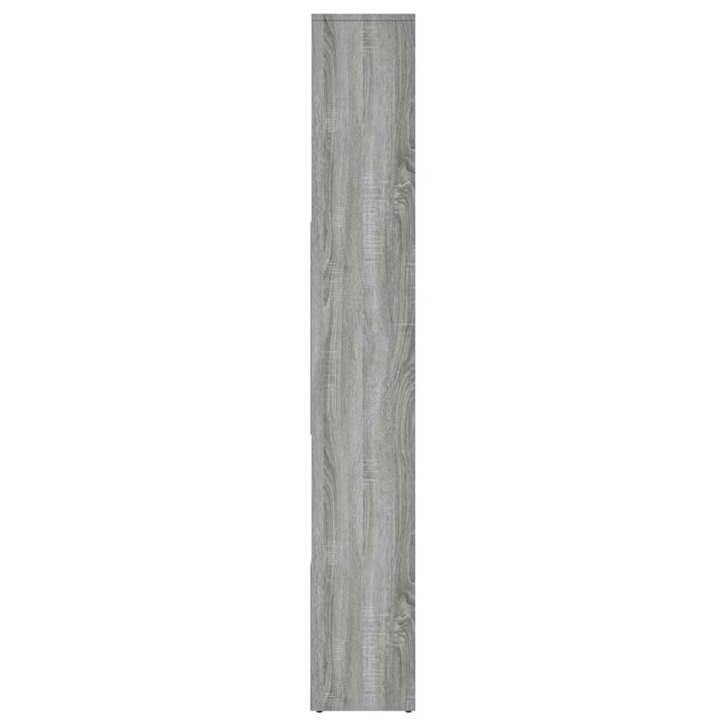 Libreria Grigio Sonoma 67x24x161 cm in Legno Ingegnerizzato