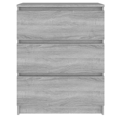 Credenza Grigio Sonoma 60x35x76 cm in Legno Multistrato