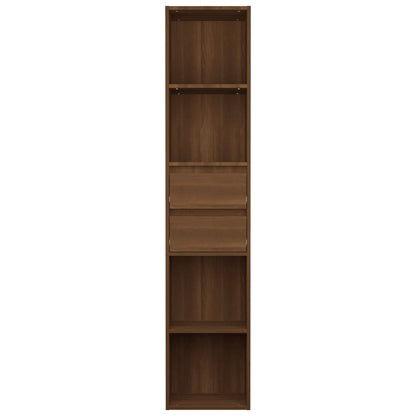 Libreria Rovere Marrone 36x30x171 cm in Legno Multistrato