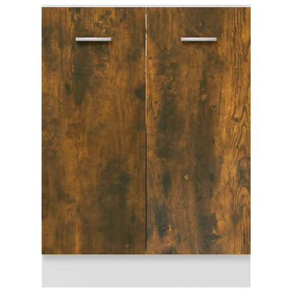 Mobiletto â€œLyonâ€ Rovere Fumo 60x46x81,5 cm