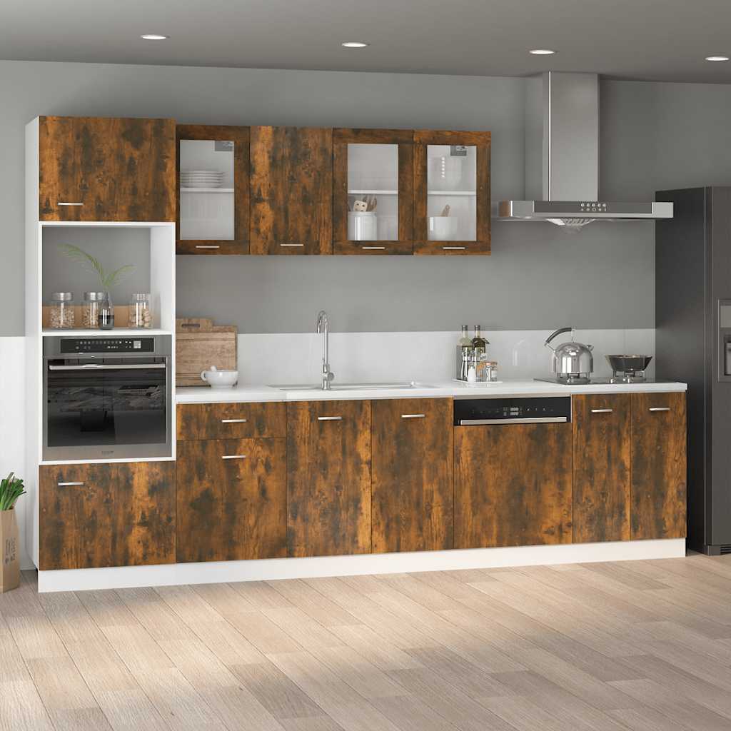 Mobiletto â€œLyonâ€ Rovere Fumo 60x46x81,5 cm