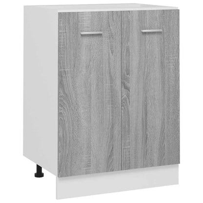 Mobiletto â€œLyonâ€ Grigio Sonoma 60x46x81,5 cm